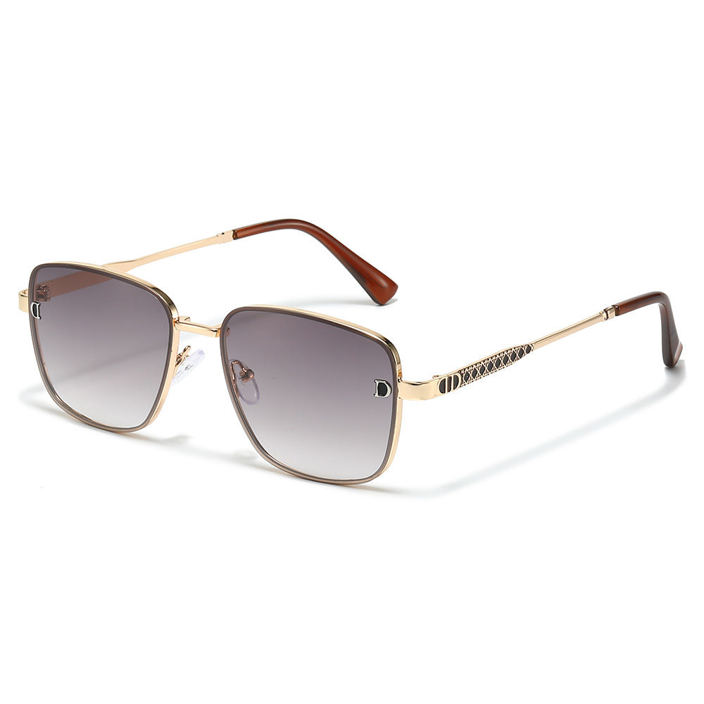 Vintage-inspirierte quadratische Rahmenbrille Brehn