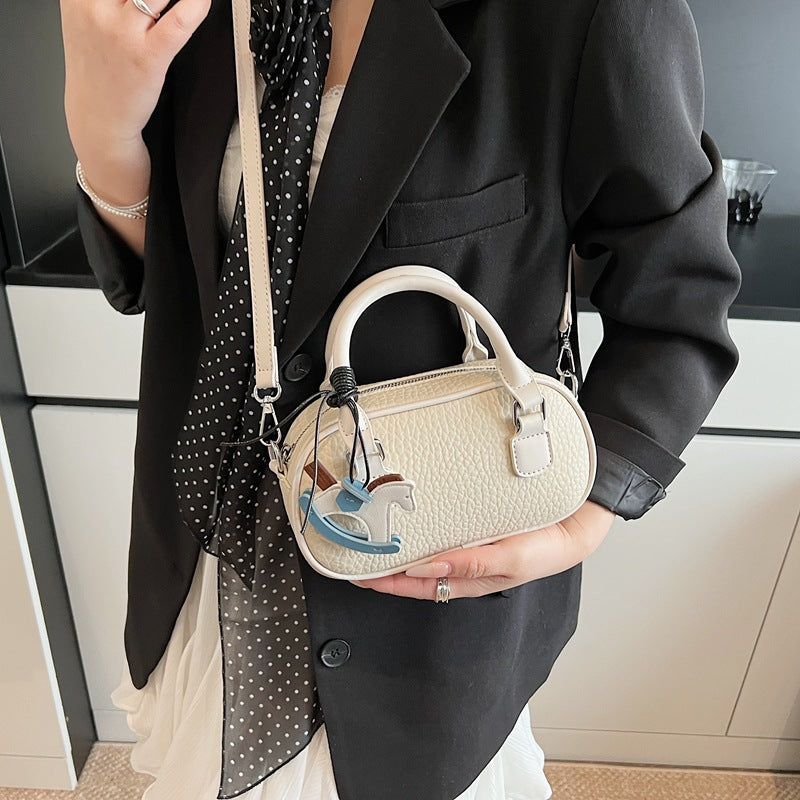 Texturierte Mini-Handtasche Brehn