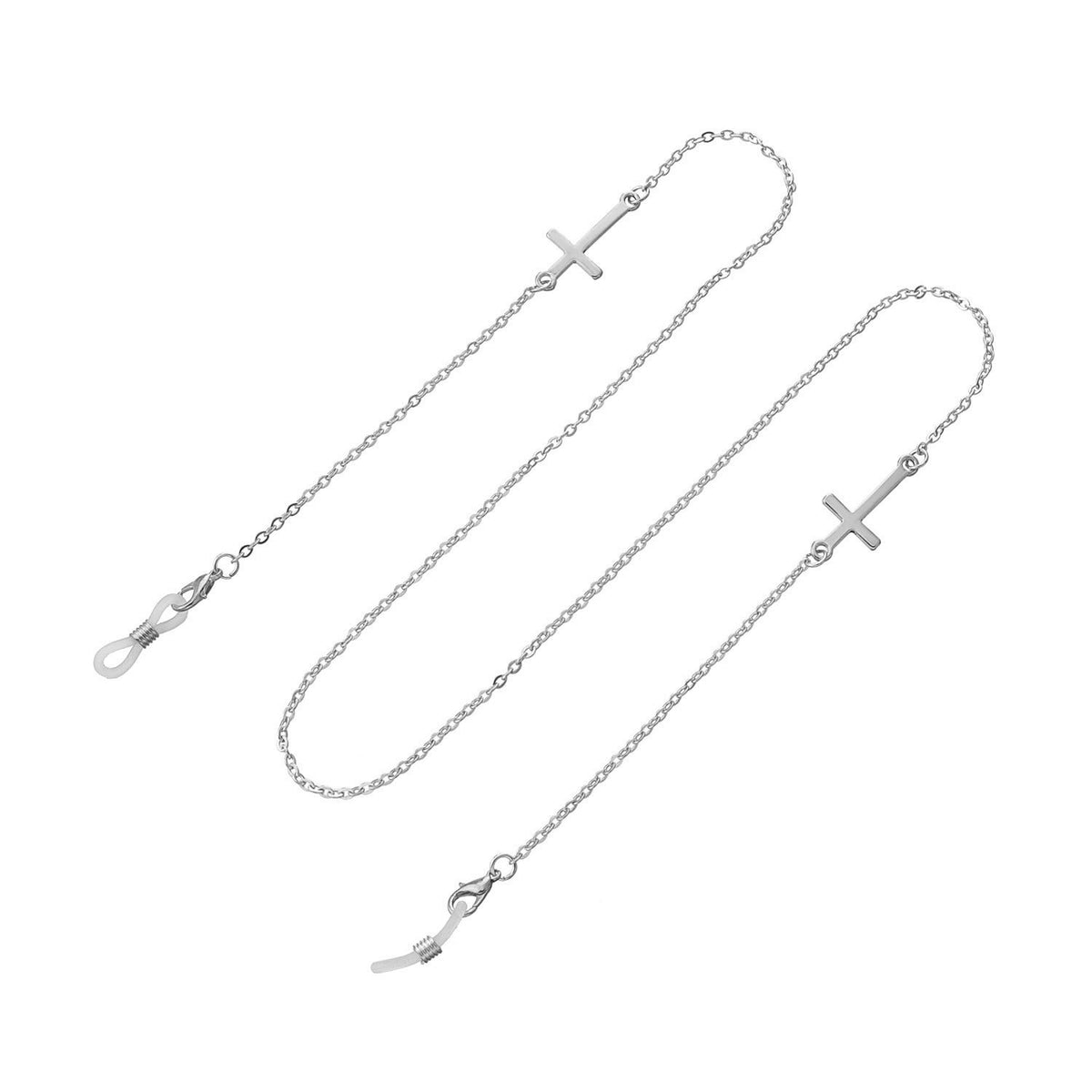 Cross Charm Brillen Kette Brehn
