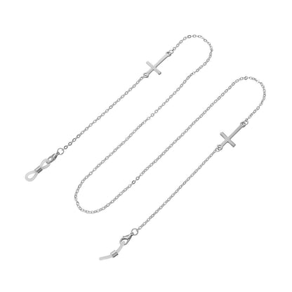 Cross Charm Brillen Kette Brehn