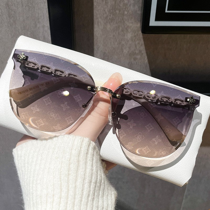 Damen Cat-Eye Sonnenbrille mit luxuriösem Design und hochwertigem UV-Schutz Brehn