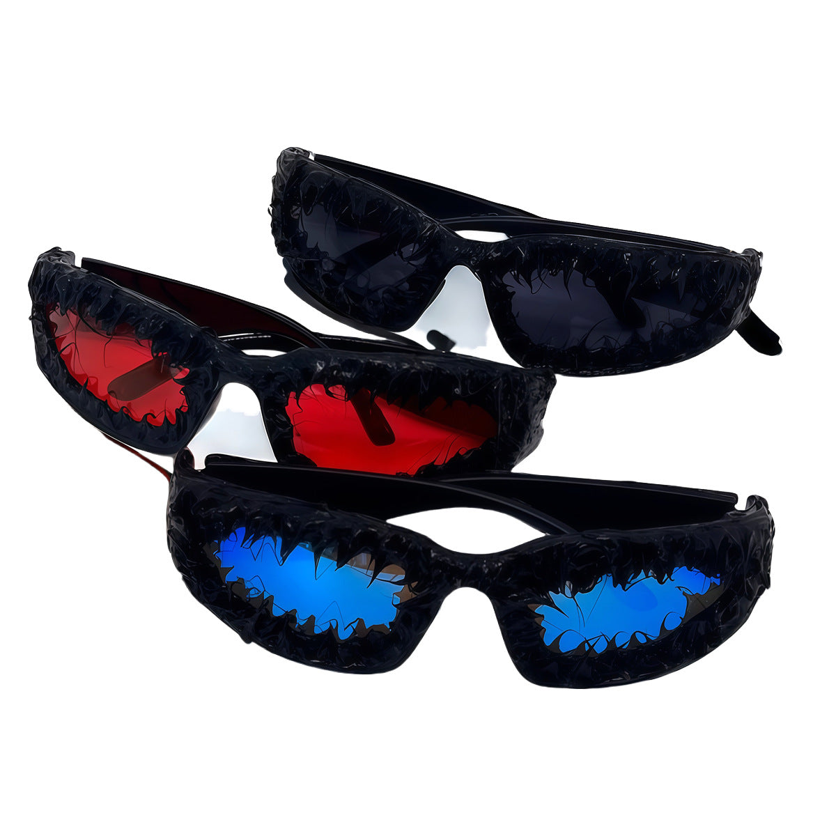 Damen einzigartige Sportsonnenbrille im futuristischen Design Brehn