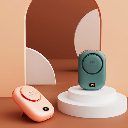 Unisex Tragbarer Nackenventilator mit USB-Ladefunktion Brehn
