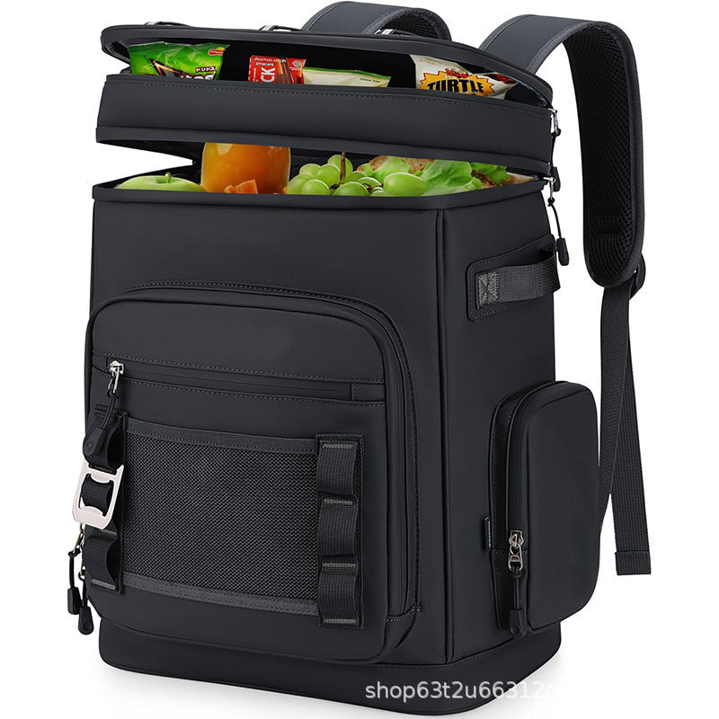 Isolierte Kühl-Rucksacktasche mit Mehreren Fächern und Ergonomischem Tragesystem Brehn