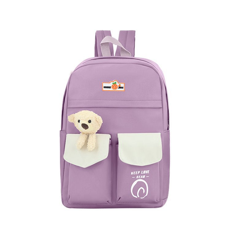 Süßer Plüschbär-Themen Schulrucksack Brehn