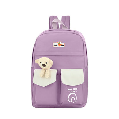 Süßer Plüschbär-Themen Schulrucksack Brehn