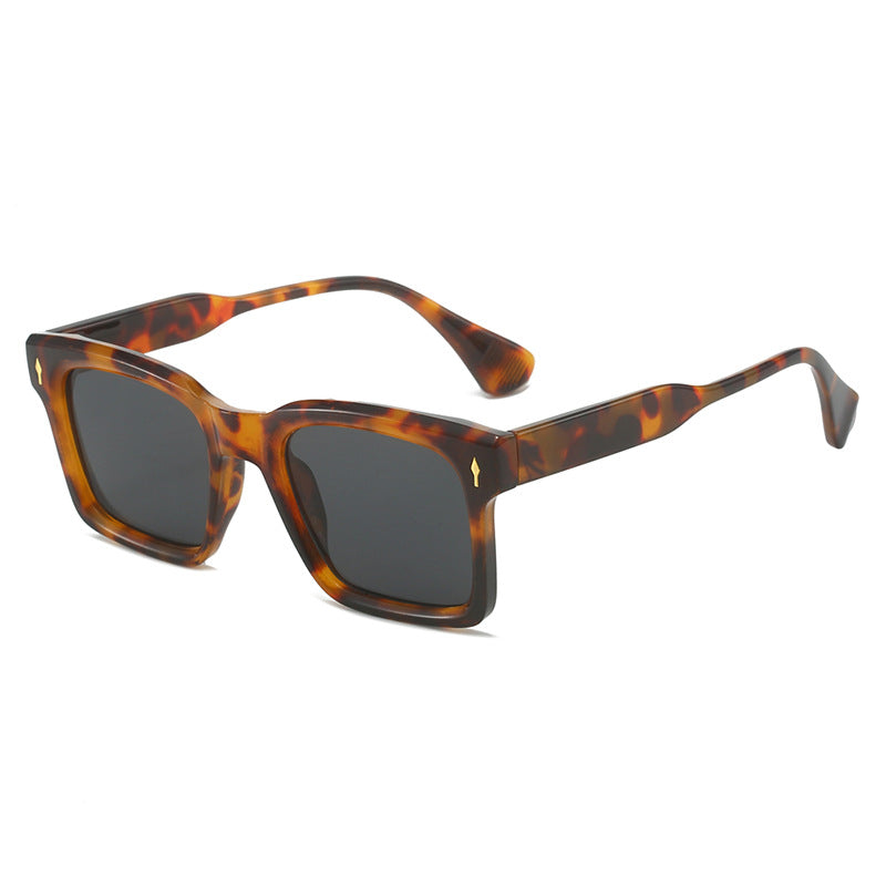 Damen stilvolle quadratische Sonnenbrille Brehn