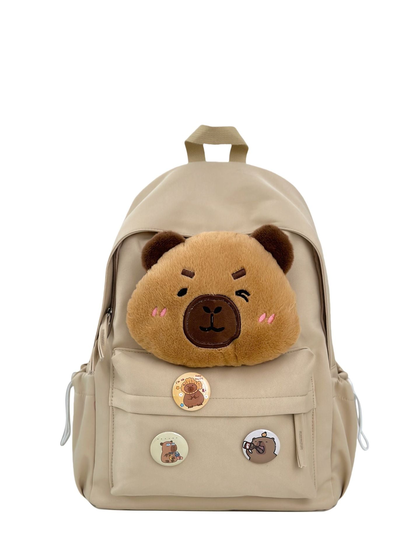 Rucksack mit Kuscheligem Bärenmotiv und Praktischen Fächern Brehn