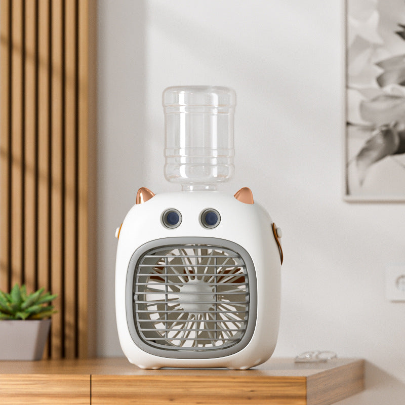 Tragbarer Wasser-Kühlungs Mini Ventilator Brehn