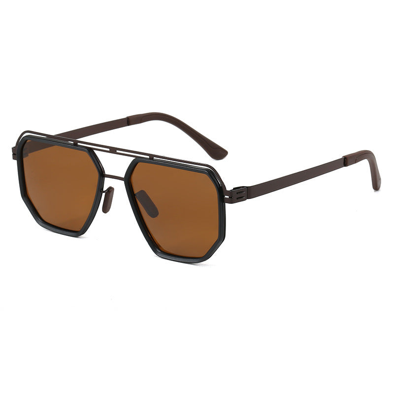 Damen modische octagonale Sonnenbrille mit stilvollem Rahmen Brehn