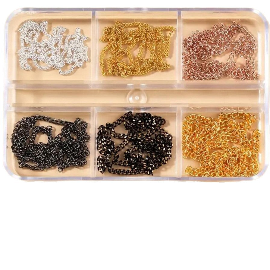 Nagelkunst Ketten Dekorationsset