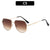 Premium Geometrische Piloten-Sonnenbrille