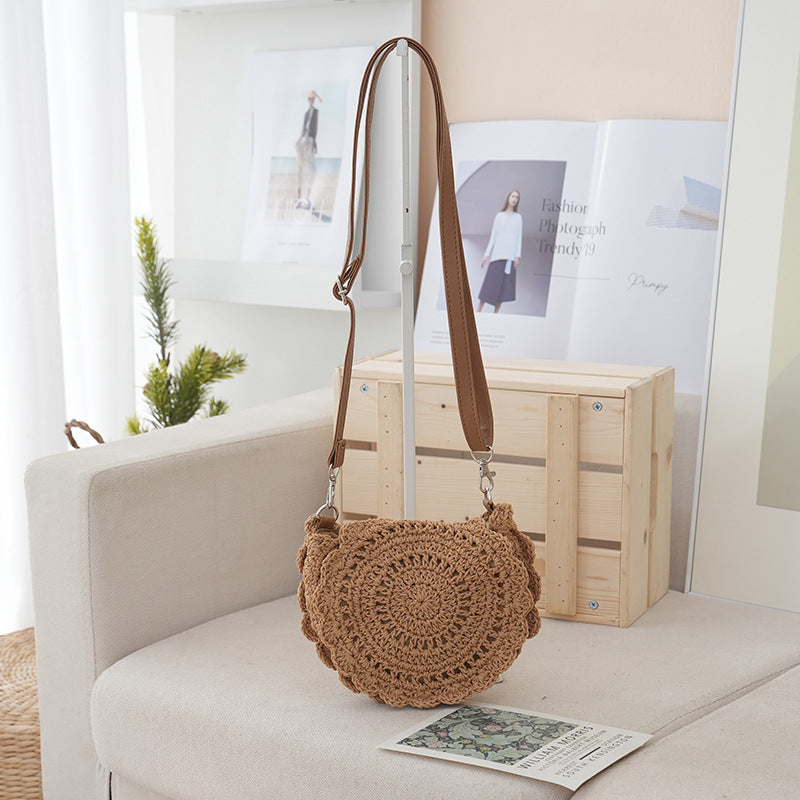 Handgefertigte Rundtasche Brehn
