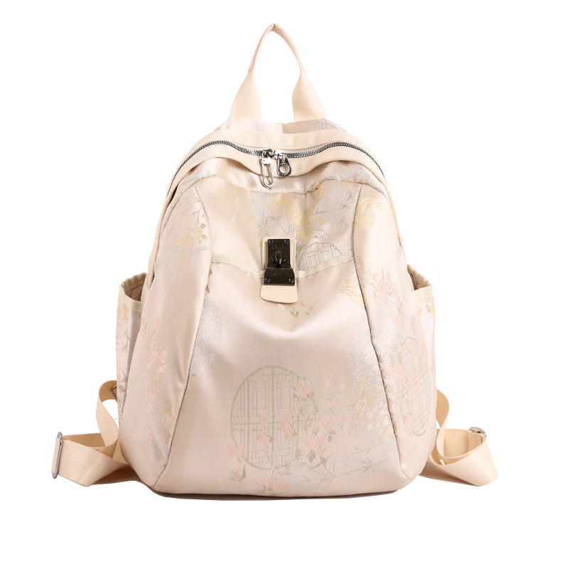 Elegante floral gemusterte Rucksack Brehn