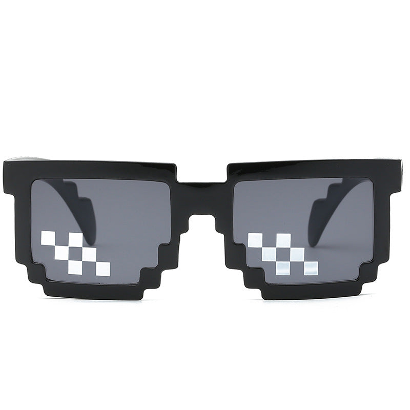 Damen auffällige Pixel-Optik Sonnenbrille Brehn