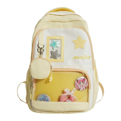 Kreativer transparenter Front-Rucksack Brehn