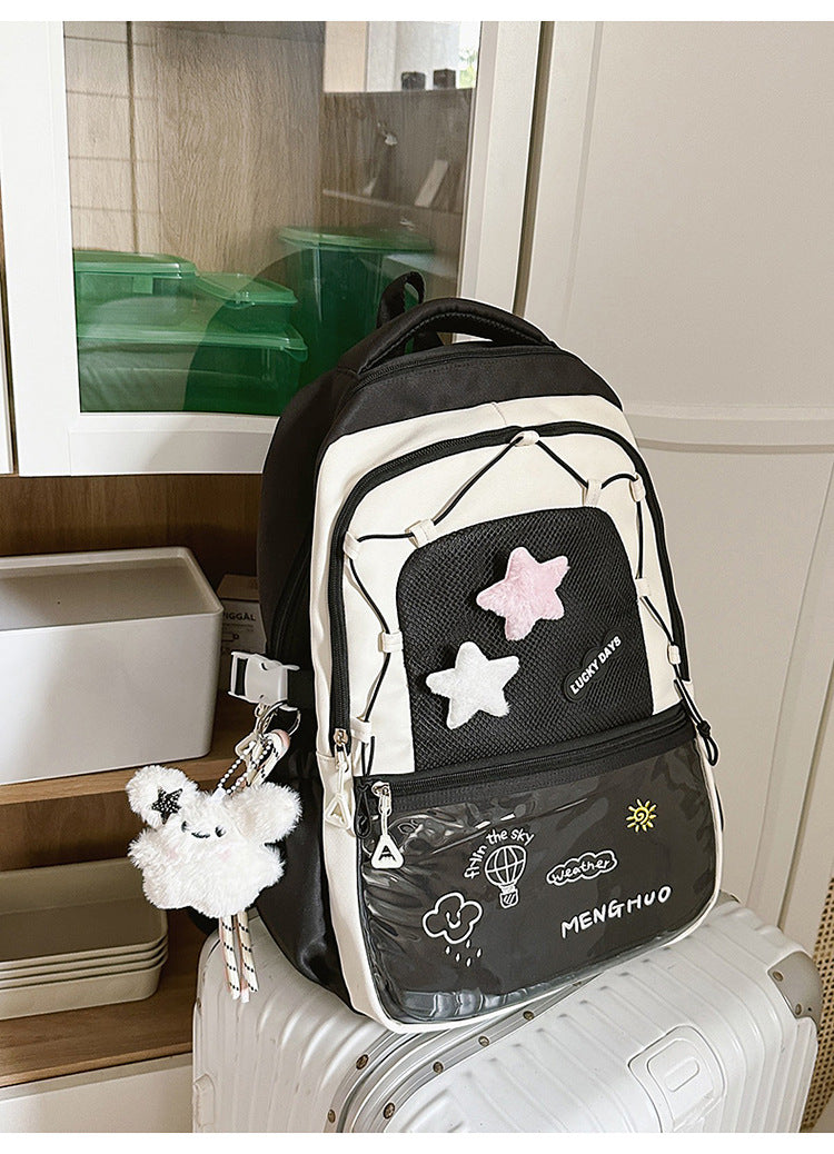 Kreativer Star-Beschmückter Schulrucksack