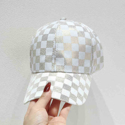 Stylische karierte Baseballmütze für Damen Brehn