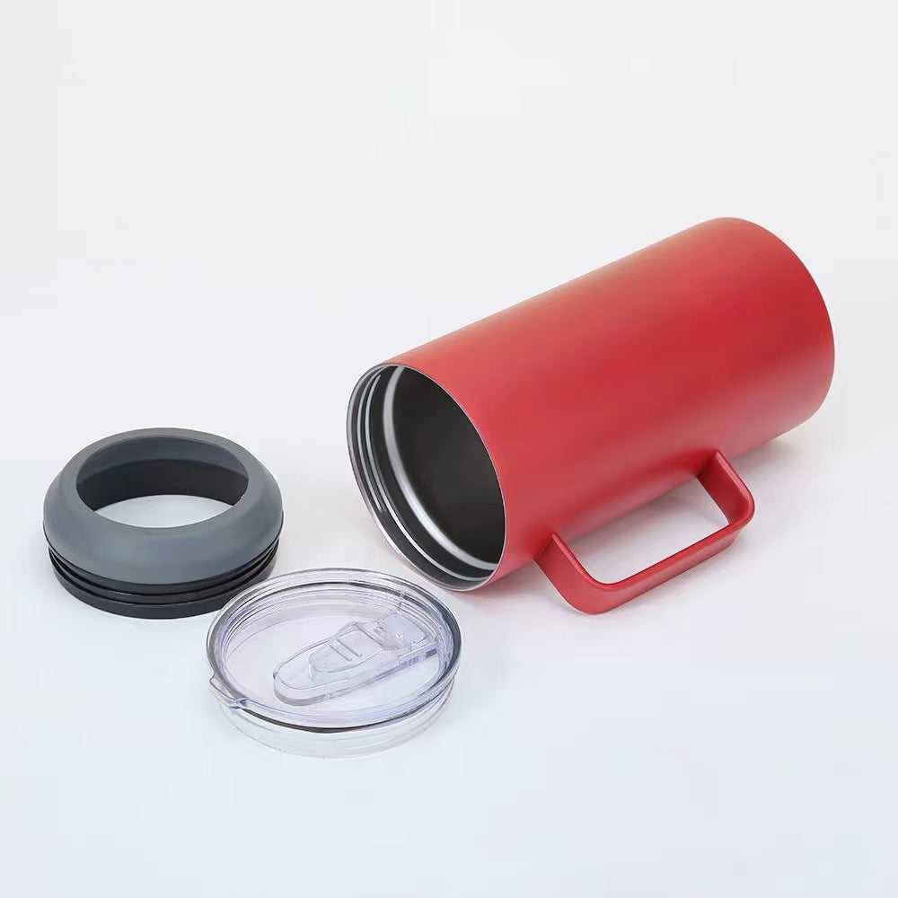 Herren Isolierbecher mit ergonomischem Griff Brehn