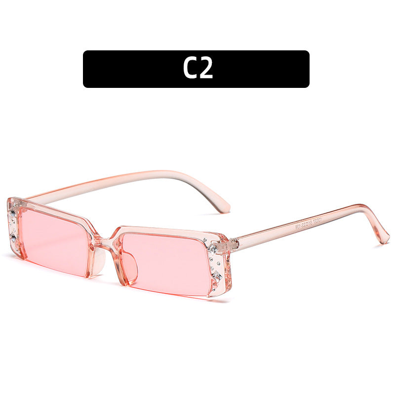 Stylische Geometrische Statement-Sonnenbrille