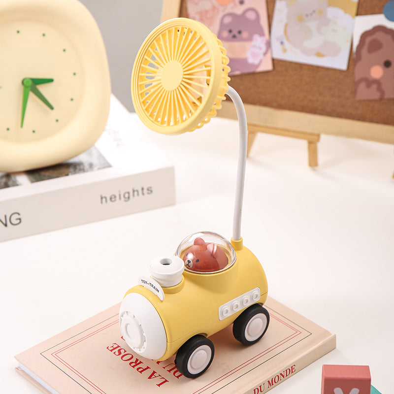 Damen kreativer Mini-Tischventilator im Fahrzeugdesign Brehn