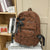 Trendy Bogen-Akzent Rucksack