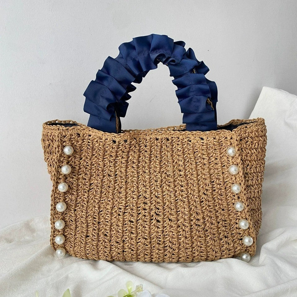 Beuteltasche mit Rüschengriff Brehn
