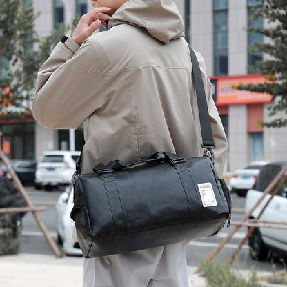 Premium Leder Reise Duffel Tasche Brehn