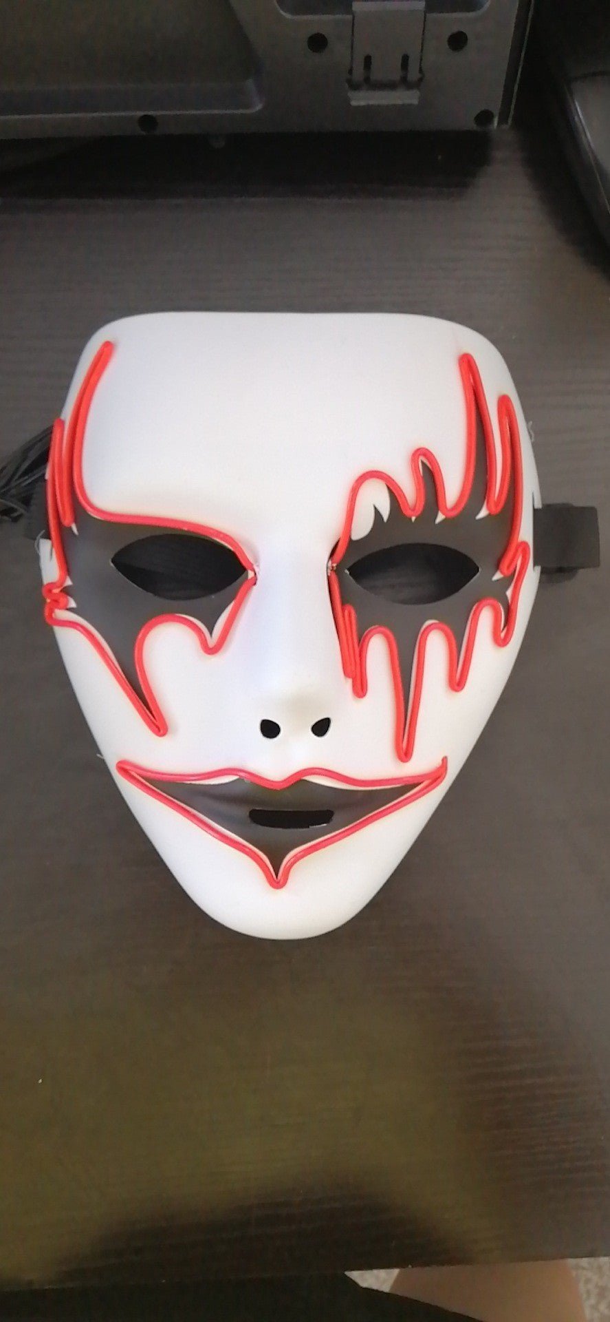 LED Leuchtende Halloween Maskerade Maske Brehn