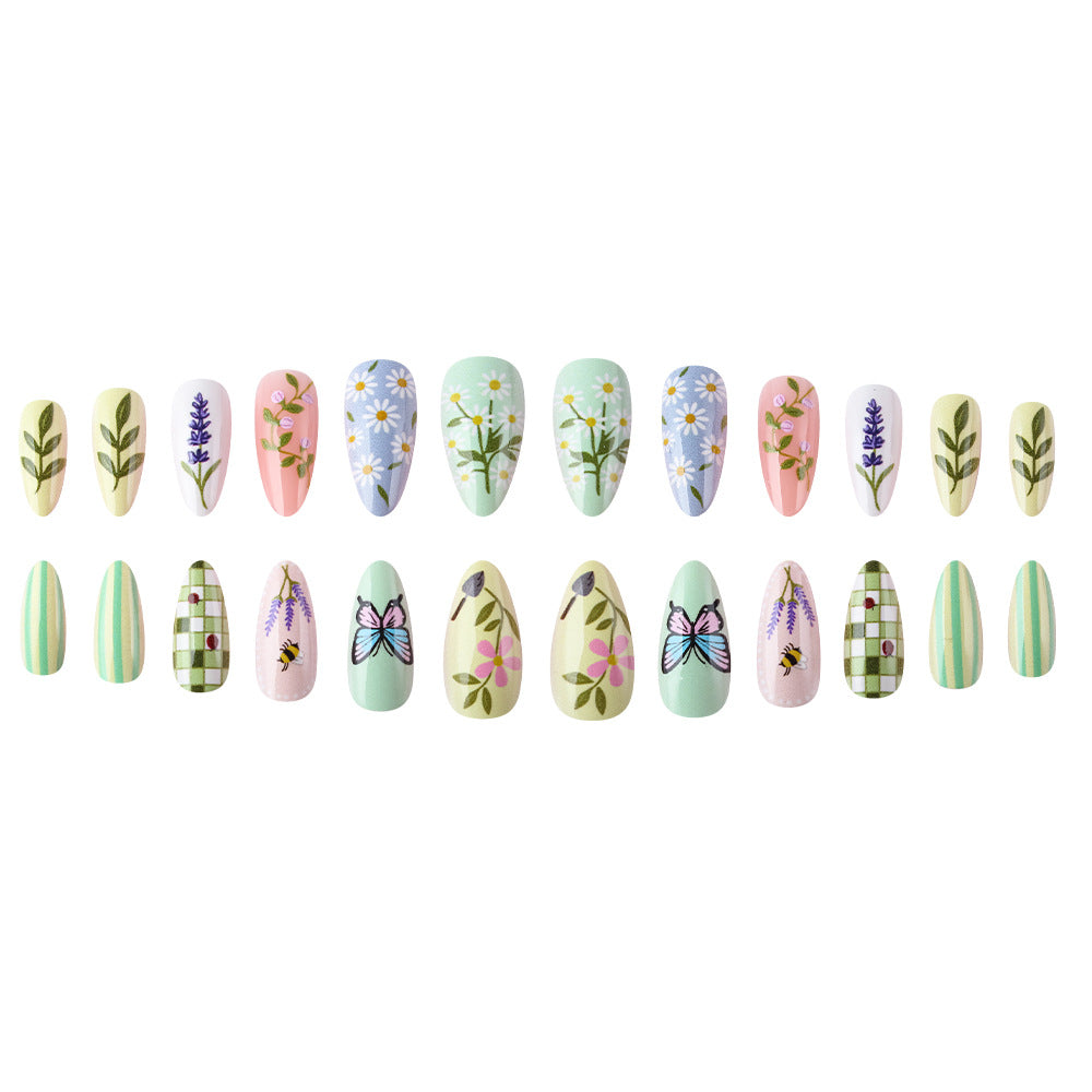 Künstlerische florale Nagelkunst Brehn 1787542804
