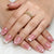 Elegantes French Tip Gel Nagel Set Brehn