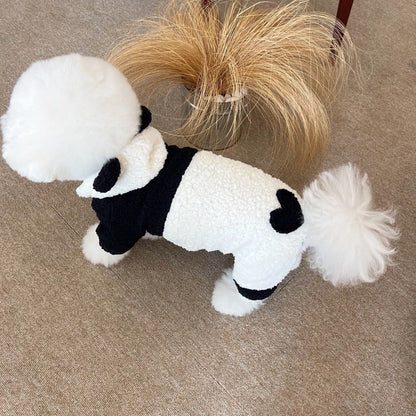 Teddy Sherpa Geschirr-kompatible Hundeweste mit kontrastierendem Herzapplikation