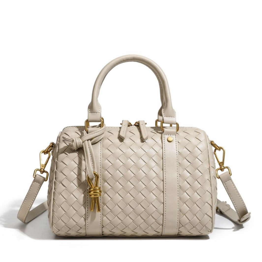 Gewebte Leder-Handtasche Brehn