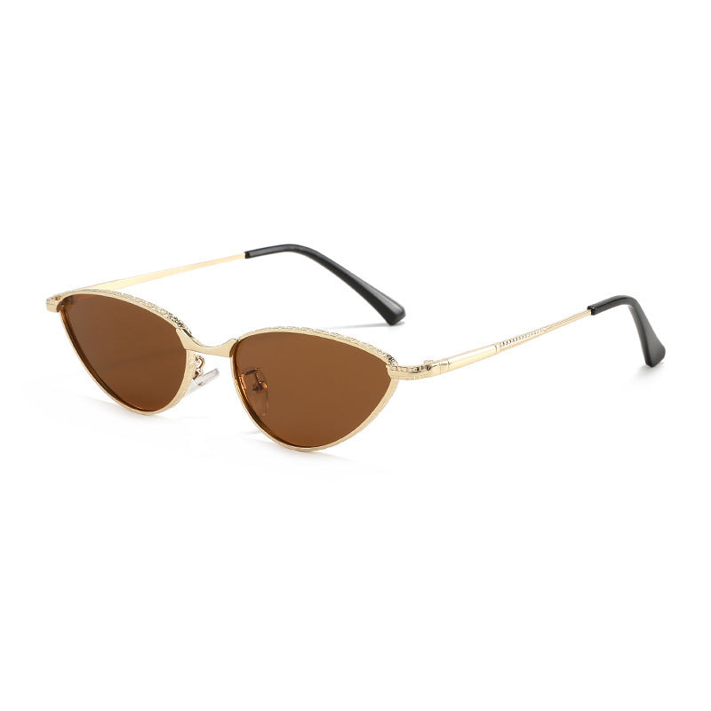 Chic Katzenaugen-Stil Sonnenbrille Brehn