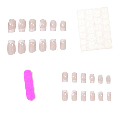 Französische Spitzen-Nageldesign-Verstärkungen Brehn