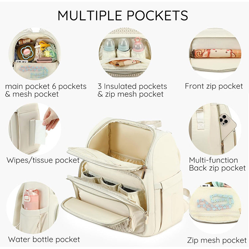 Multifunktionaler Rucksack mit Strukturiertem Design Brehn