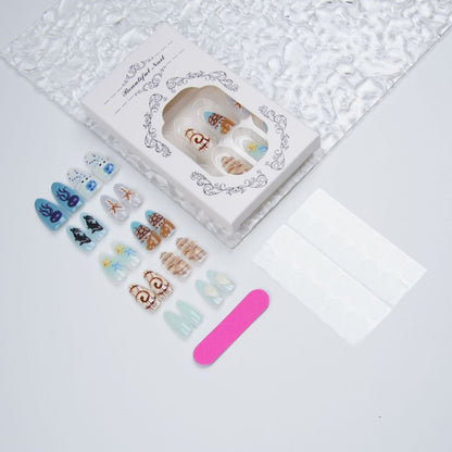 Künstlerische Nagelkunst-Set Brehn
