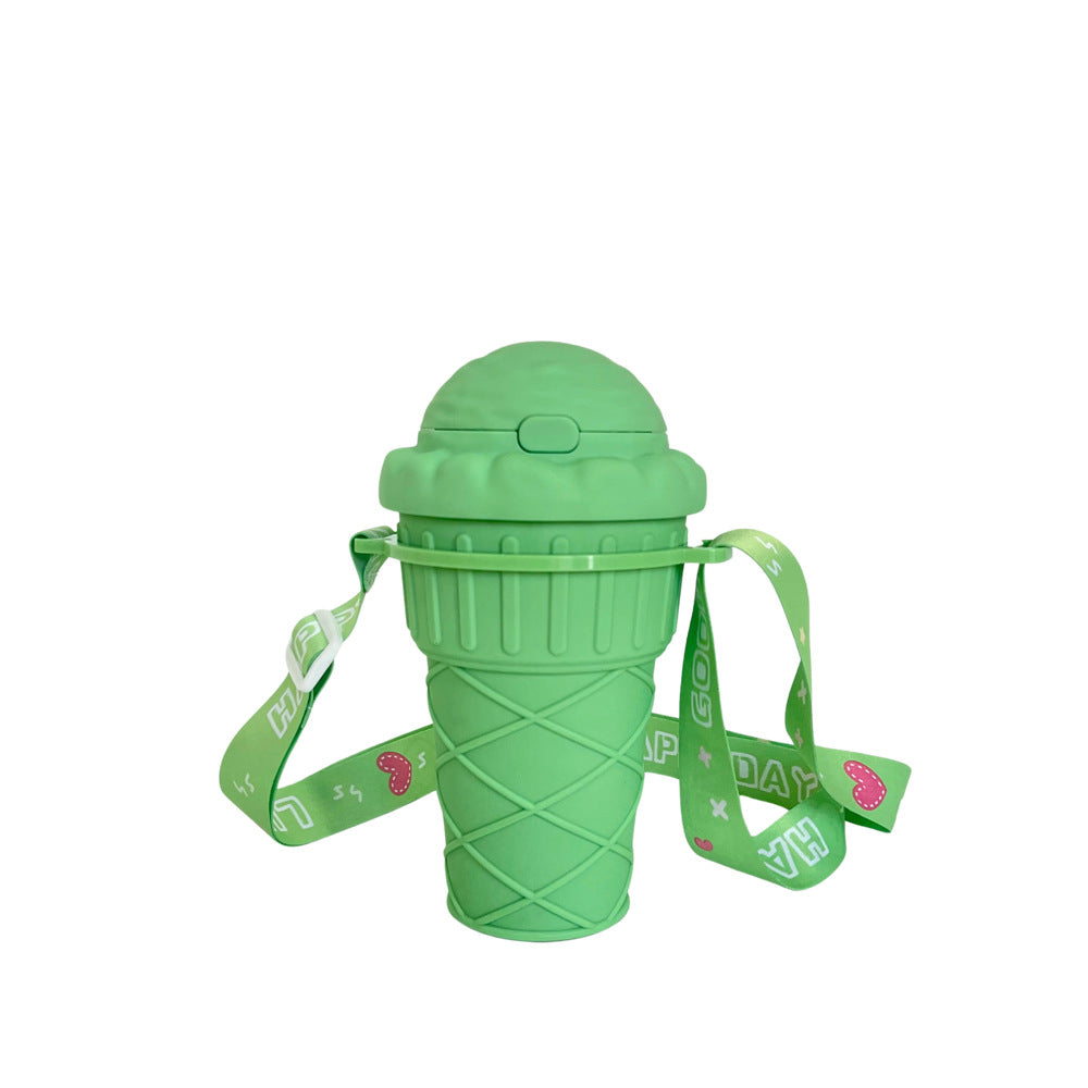 Damen kreative Eisbecher Trinkflasche Brehn