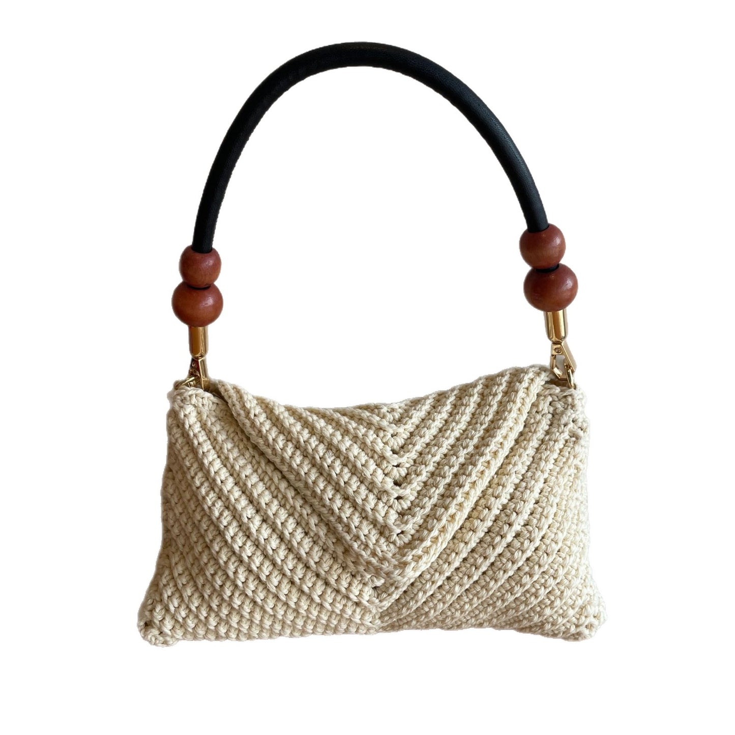 Handtasche mit Stilvollem Eingearbeiteten Henkel Brehn