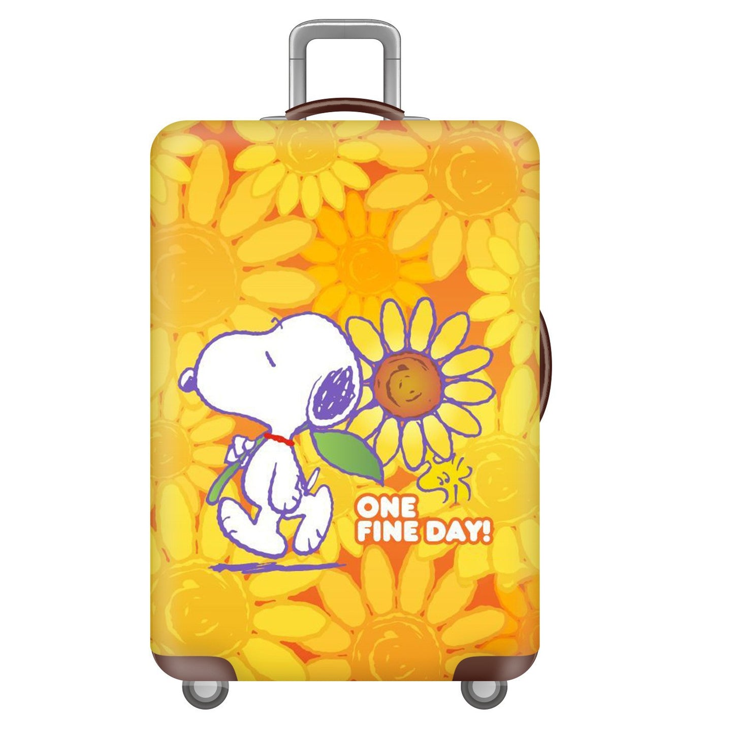 Unisex Hartschalenreisekoffer mit verspieltem Snoopy-Motiv Brehn