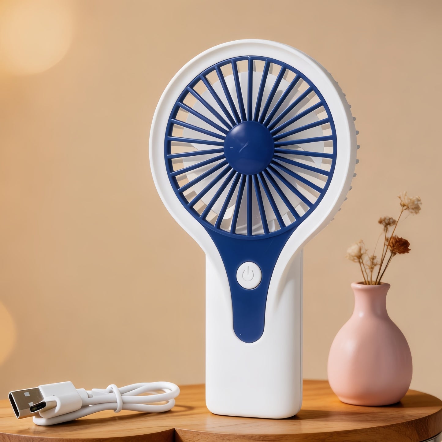 Damen Tragbarer USB Handventilator mit ergonomischem Griff Brehn