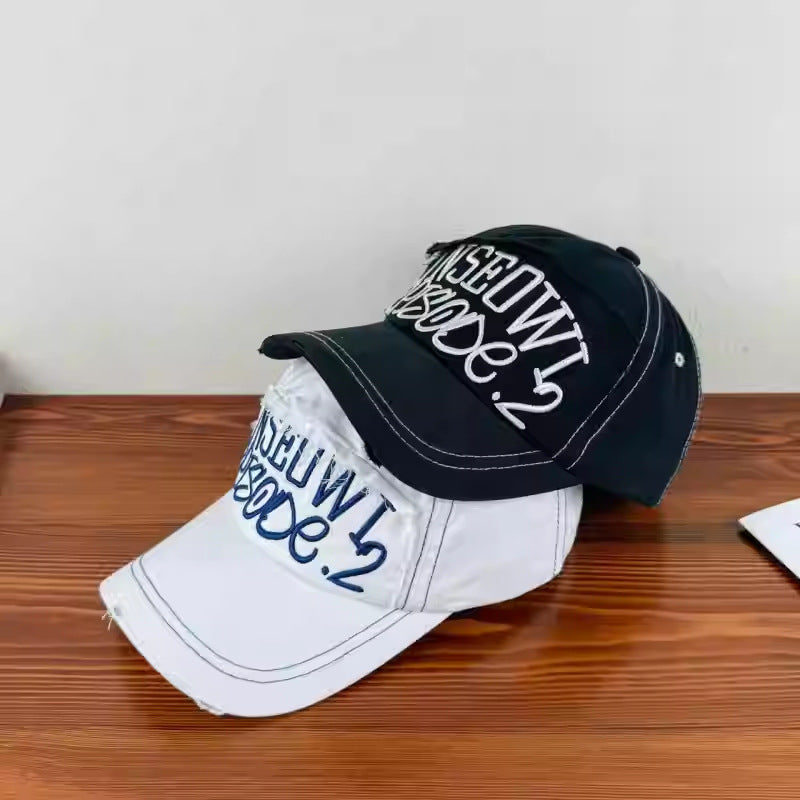 Herren Distressed Freizeitcap Brehn