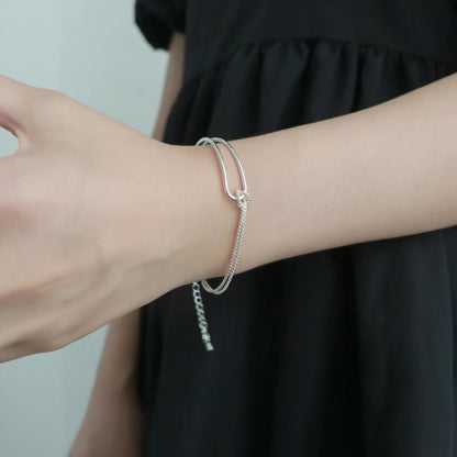 Minimalistischer Twist-Design-Armband Brehn