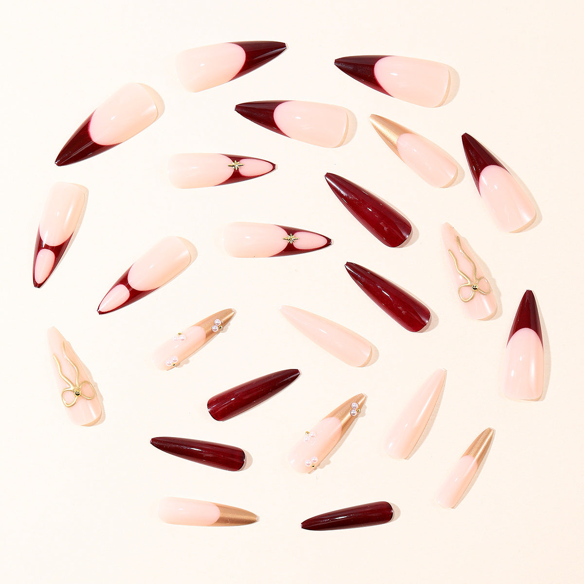 Elegante Stiletto-Nagelkunstverlängerungen Brehn 1789713103