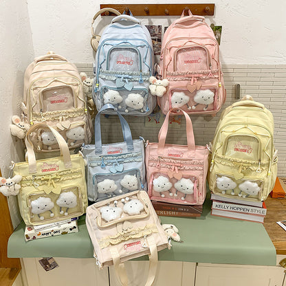 Transparenter Fronttasche Freizeit Rucksack Brehn