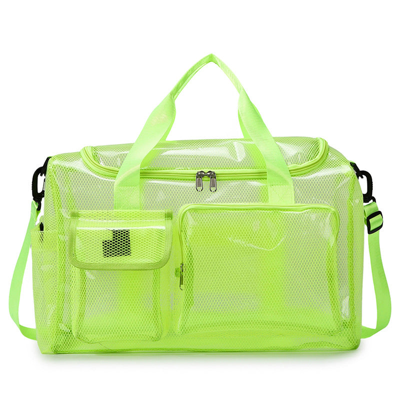 Transparente Gym- und Reisetasche