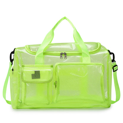 Transparente Gym- und Reisetasche