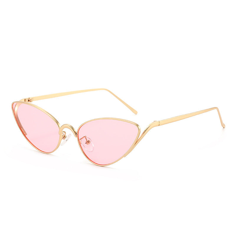 Stilvolle Cat-Eye Sonnenbrille mit leichtem Rahmen Brehn