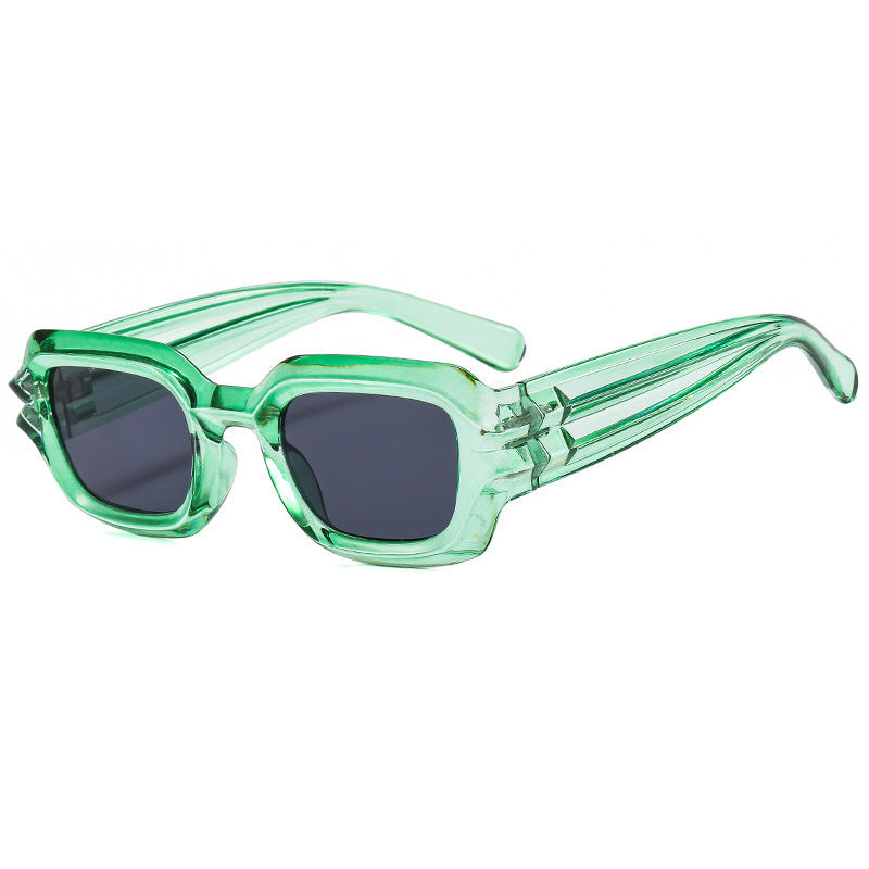 Damen modische Sonnenbrille mit auffälligem Rahmen Brehn