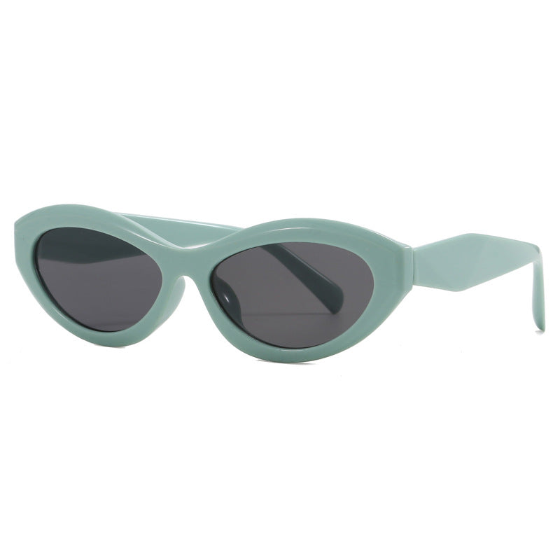 Damen Cat-Eye Sonnenbrille mit breitem Rahmen und UV-Schutz Brehn